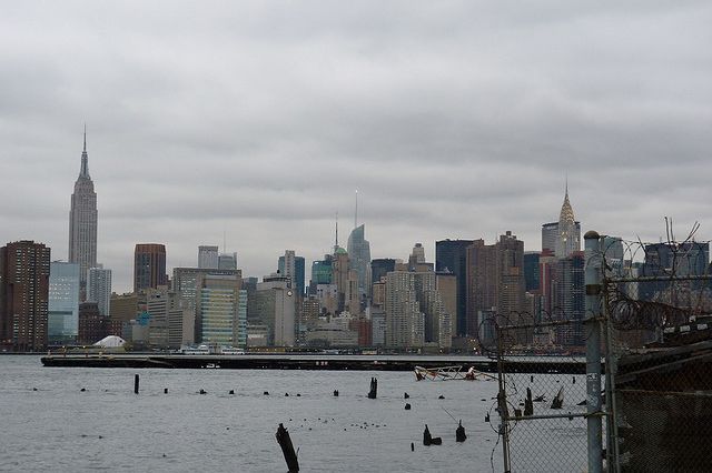 The view of Manhattan from Greenpoint